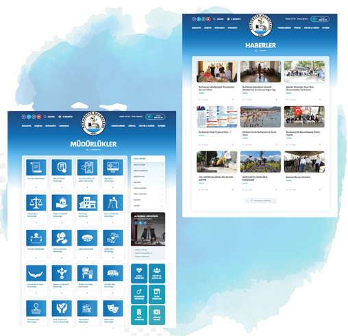 belediye web sitesi ve mobil uygulama